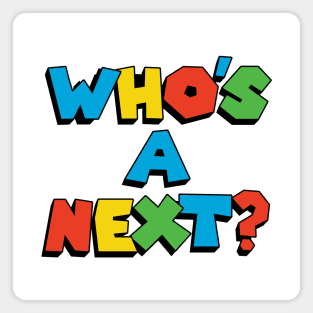 Who's A Next? Luigi Gamer Magnet